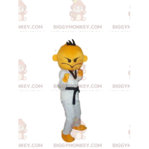 BIGGYMONKEY™ mascot costume of judoka, fighter, karateka