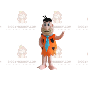 BIGGYMONKEY™ mascottekostuum van Fred Flintstone, beroemd