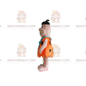 BIGGYMONKEY™ costume mascotte di Fred Flintstone, famoso