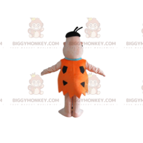 BIGGYMONKEY™ maskotdräkt av Fred Flintstone, berömd