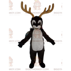 Caribou BIGGYMONKEY™ mascot costume, reindeer costume, deer