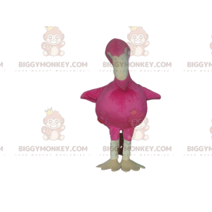 Στολή μασκότ Giant Flamingo BIGGYMONKEY™, Στολή Big Pink Bird -