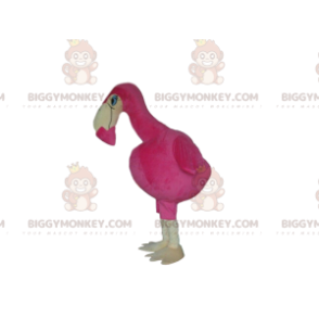 Giant Flamingo BIGGYMONKEY™ Mascot Costume, Big Pink Bird