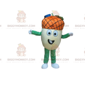 Giant Acorn BIGGYMONKEY™ mascottekostuum, herfstfruitkostuum -