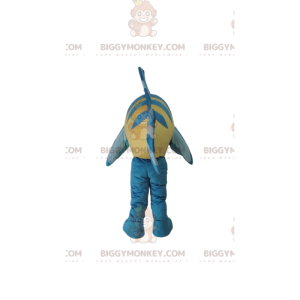 Flounder BIGGYMONKEY™ mascot costume, famous fish in "The