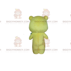 Disfraz de mascota de oso amarillo bebé BIGGYMONKEY™ con pijama