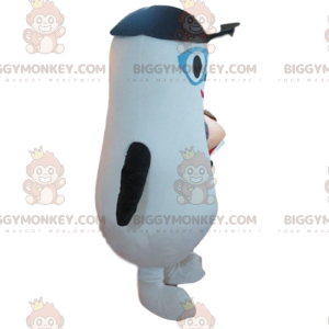 Simplistisk pingvin BIGGYMONKEY™ maskot kostume, pingvin