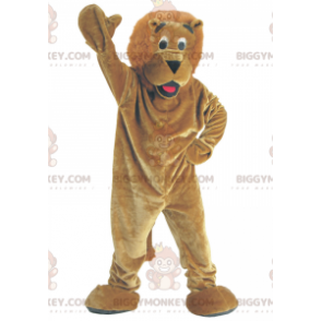 Traje de mascote de leão marrom BIGGYMONKEY™ – Biggymonkey.com