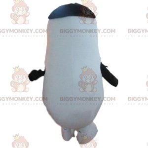 Simplistische pinguïn BIGGYMONKEY™ mascottekostuum