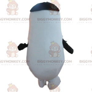 Traje de mascote BIGGYMONKEY™ de pinguim simplista, traje de