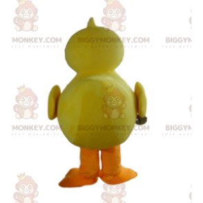 BIGGYMONKEY™ maskotkostume stor gul og orange and