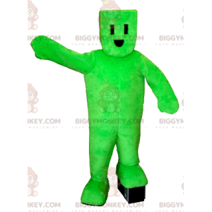 Elektrische stekker Green Man BIGGYMONKEY™ mascottekostuum -