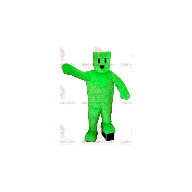 Elektrischer Stecker Green Man BIGGYMONKEY™ Maskottchenkostüm -