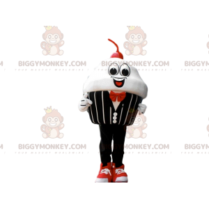 Bolo creme de fantasia de mascote BIGGYMONKEY™ com uma cereja