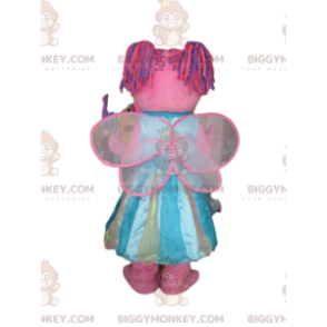 BIGGYMONKEY™ Maskottchenkostüm von Abby Cadabby, pinkfarbener