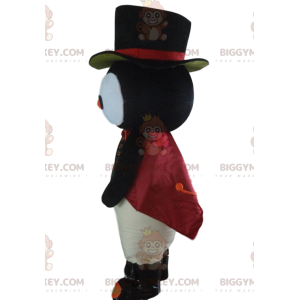 Costume da mascotte BIGGYMONKEY™ pinguino molto elegante e