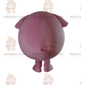 Big Pink Pig BIGGYMONKEY™ mascottekostuum, boerderijkostuum -