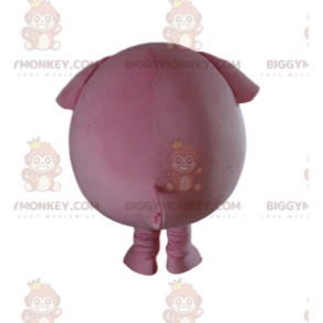 Big Pink Pig BIGGYMONKEY™ maskottiasu, maatilaasu -