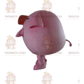 Big Pink Pig BIGGYMONKEY™ mascottekostuum, boerderijkostuum -