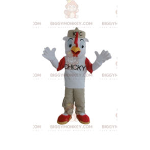 Disfraz de mascota de pollo KFC BIGGYMONKEY™, disfraz de pollo