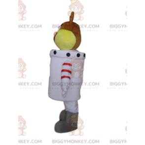 BIGGYMONKEY™-mascottekostuum van Sandy de astronaut-eekhoorn in