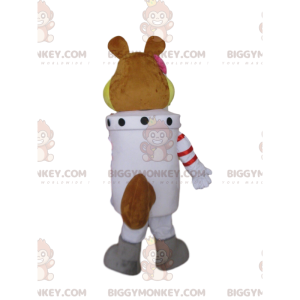 BIGGYMONKEY™-mascottekostuum van Sandy de astronaut-eekhoorn in