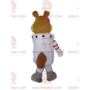 Disfraz de mascota BIGGYMONKEY™ de Sandy, la ardilla astronauta