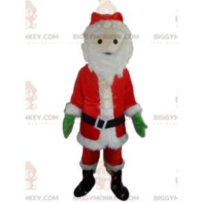 Costume de mascotte BIGGYMONKEY™ de Père-Noël, costume de Noël