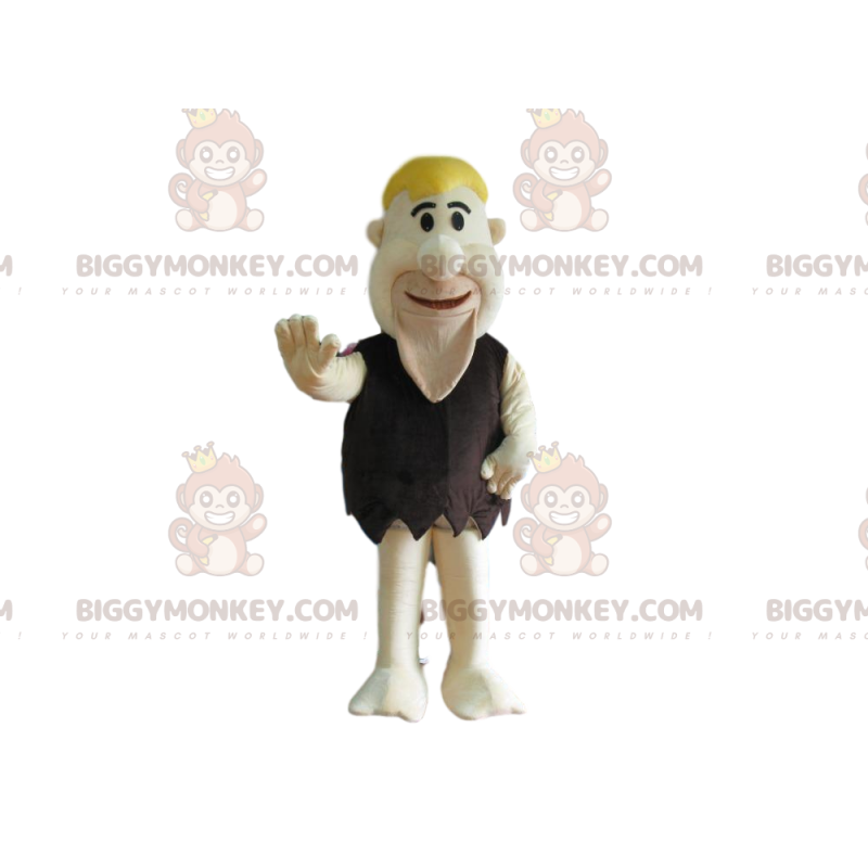 BIGGYMONKEY™ costume mascotte di Fred Flintstone, famoso