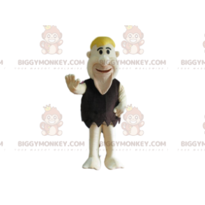 Costume de mascotte BIGGYMONKEY™ de Fred Pierrafeu, personnage