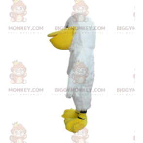 BIGGYMONKEY™ Costume da mascotte Grande gabbiano bianco