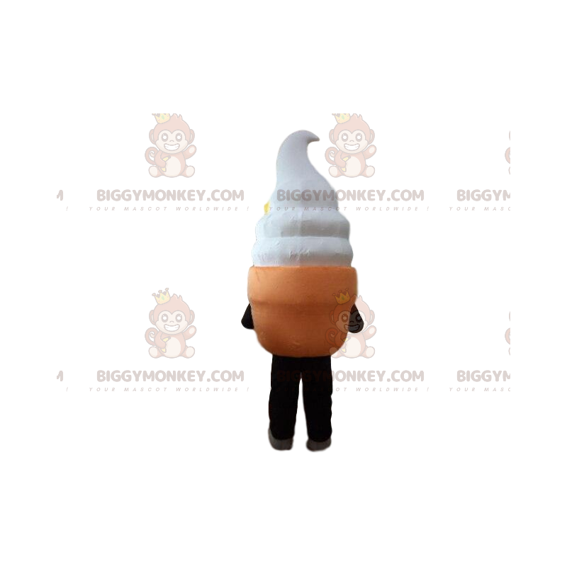 Costume da mascotte cono gelato gigante BIGGYMONKEY™, costume