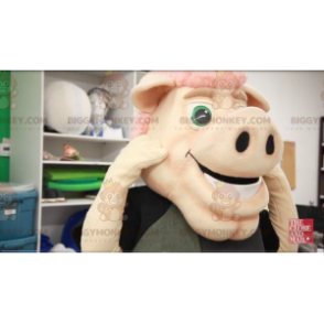 Kostium maskotka różowa świnia BIGGYMONKEY™ - Biggymonkey.com