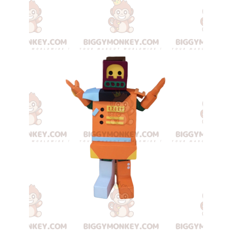 Costume de mascotte BIGGYMONKEY™ de jouet orange, costume de