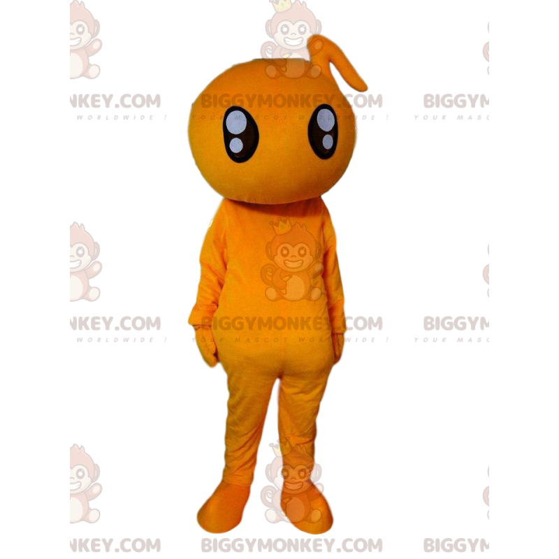 Costume da mascotte BIGGYMONKEY™ personaggio arancione, costume