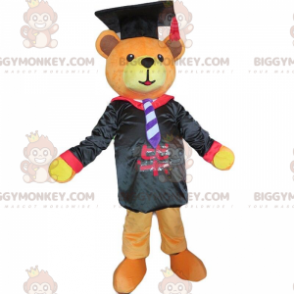 Disfraz de mascota BIGGYMONKEY™ de oso de peluche graduado