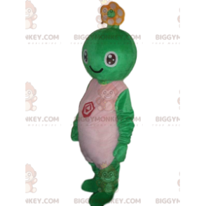 Στολή μασκότ Green Creature BIGGYMONKEY™, Στολή Χελώνας