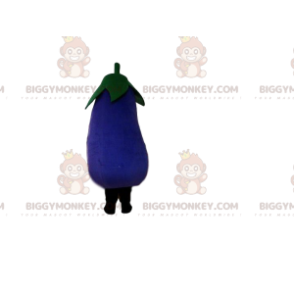 Στολή μασκότ BIGGYMONKEY™ Giant Eggplant, Μωβ κοστούμι