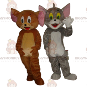 Disfraz de mascota BIGGYMONKEY™ de Tom y Jerry, el famoso gato