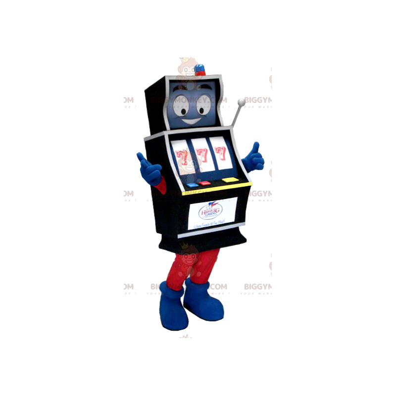 Costume de mascotte BIGGYMONKEY™ de machine à sous de casino -