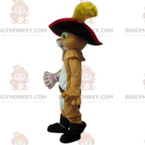 Traje de mascote do Gato de Botas BIGGYMONKEY™, Famoso Gato