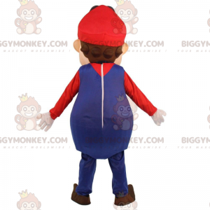 BIGGYMONKEY™ mascottekostuum van Mario, de beroemde