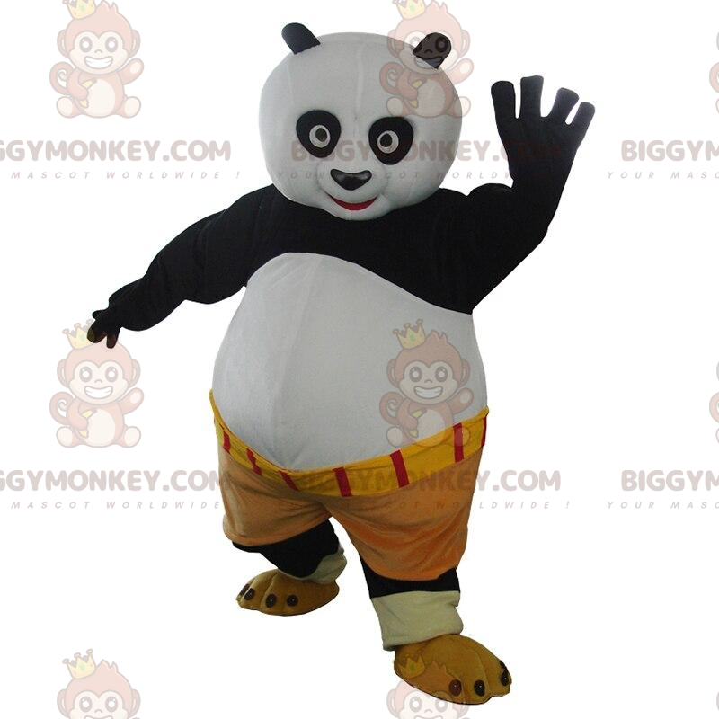 BIGGYMONKEY™ costume mascotte di Po Ping, il famoso panda del