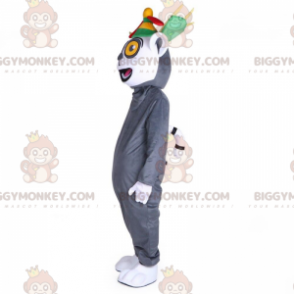 Costume de mascotte BIGGYMONKEY™ de lémurien du film