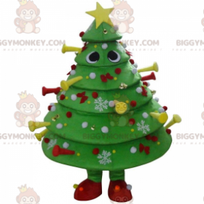 Verzierter grüner Weihnachtsbaum BIGGYMONKEY™