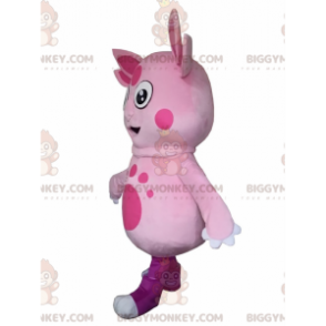 Costume de mascotte BIGGYMONKEY™ de Luntik, personnage rose de