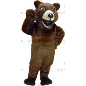 Costume da mascotte dell'orso bruno gigante BIGGYMONKEY™ -