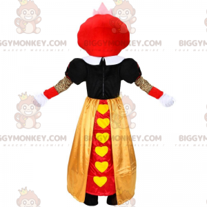 Alice in Wonderland Hartenkoningin BIGGYMONKEY™ mascottekostuum