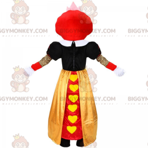 Costume de mascotte BIGGYMONKEY™ de la reine des cœurs d'Alice