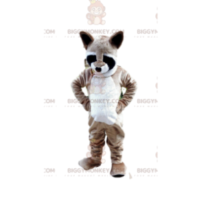 Costume de mascotte BIGGYMONKEY™ de raton laveur, costume de